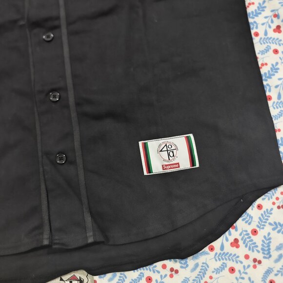 Supreme 40 Acres Twill Baseball Jacket - Picture 4 of 6